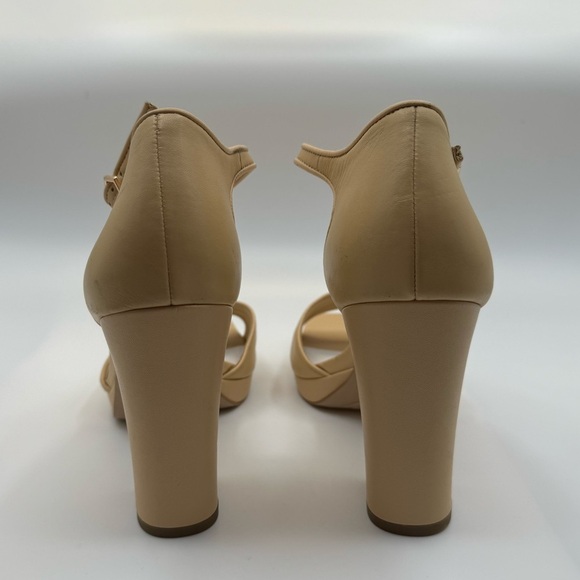 Franco Sarto Dima Cream Sandal Heels - Picture 6 of 15